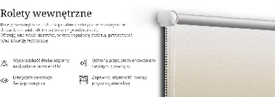 Fabric roller blind for window Fade