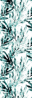 Fabric roller blind for window Leaves