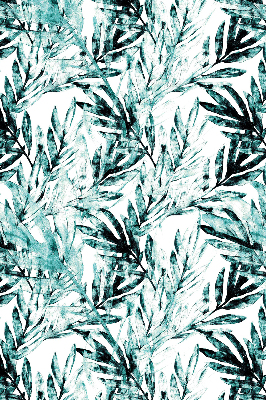 Fabric roller blind for window Leaves