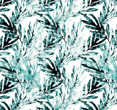 Fabric roller blind for window Leaves