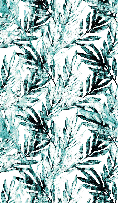 Fabric roller blind for window Leaves