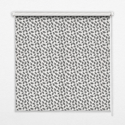 Fabric roller blind for window Feathers