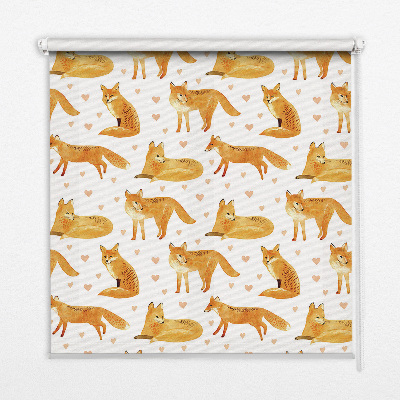 Blackout roller blind Foxes