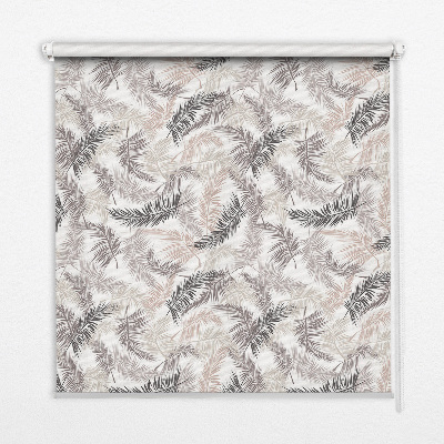 Blackout roller blind Plant leaves