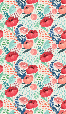 Fabric roller blind for window Poppy