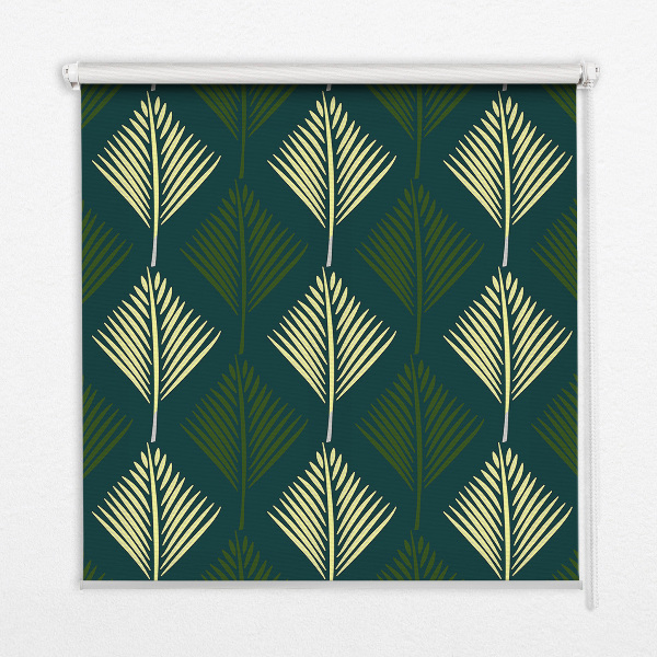 Blackout roller blind for window Plants