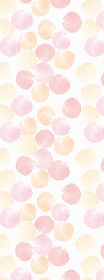 Fabric roller blind for window Colorful spots