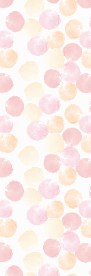 Fabric roller blind for window Colorful spots