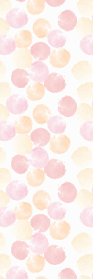 Fabric roller blind for window Colorful spots