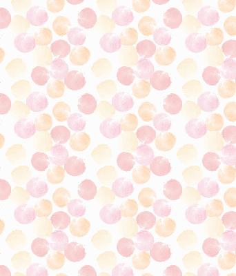 Fabric roller blind for window Colorful spots