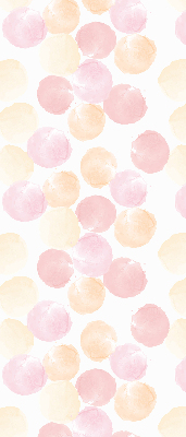 Fabric roller blind for window Colorful spots