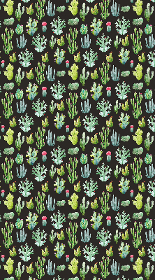 Fabric roller blind for window Cacti