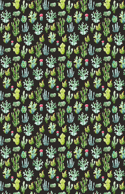 Fabric roller blind for window Cacti