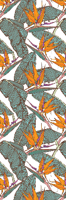 Blackout roller blind Green leaves