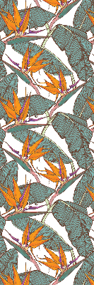 Blackout roller blind Green leaves