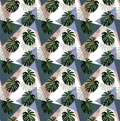 Blackout roller blind for window The leaves of the plant
