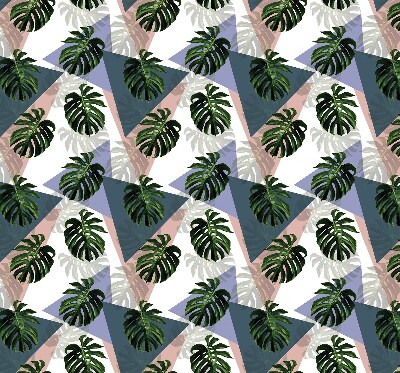 Blackout roller blind for window The leaves of the plant