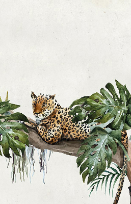 Blackout roller blind Cheetahs on a branch