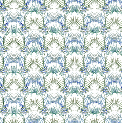 Fabric roller blind for window Colorful leaves