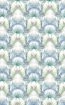 Fabric roller blind for window Colorful leaves