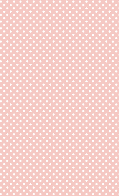 Fabric roller blind for window White dots