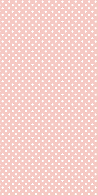Fabric roller blind for window White dots