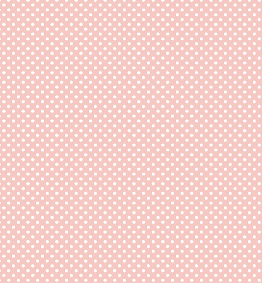 Fabric roller blind for window White dots
