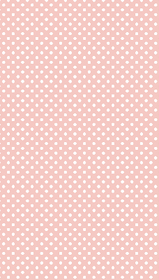 Fabric roller blind for window White dots
