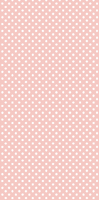 Fabric roller blind for window White dots