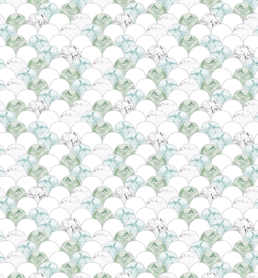 Blackout roller blind Semicircle