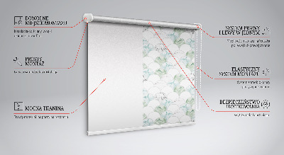 Blackout roller blind Semicircle
