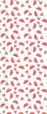 Fabric roller blind for window Watermelons