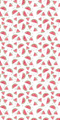 Fabric roller blind for window Watermelons