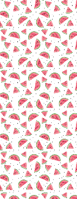 Fabric roller blind for window Watermelons