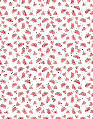 Fabric roller blind for window Watermelons