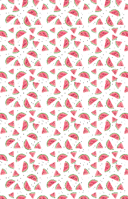Fabric roller blind for window Watermelons