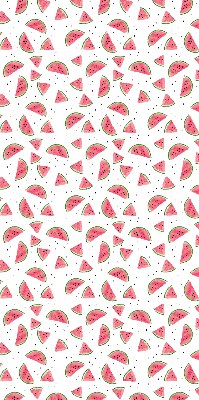 Fabric roller blind for window Watermelons