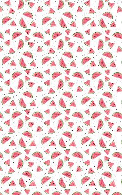 Fabric roller blind for window Watermelons