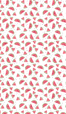 Fabric roller blind for window Watermelons