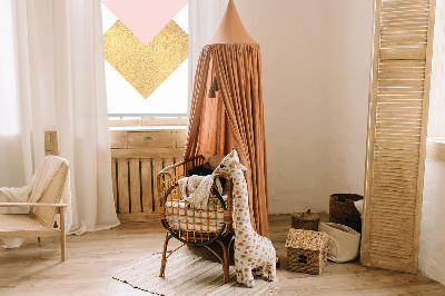 Fabric roller blind for window Overlapping squares