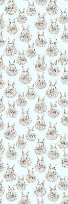Blackout roller blind for window Rabbits