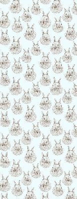 Blackout roller blind for window Rabbits