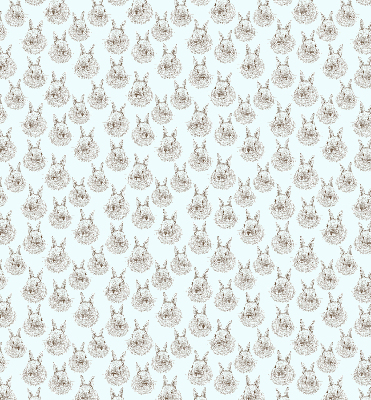 Blackout roller blind for window Rabbits
