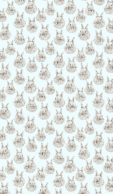 Blackout roller blind for window Rabbits
