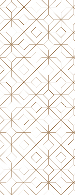 Fabric roller blind for window Brown pattern