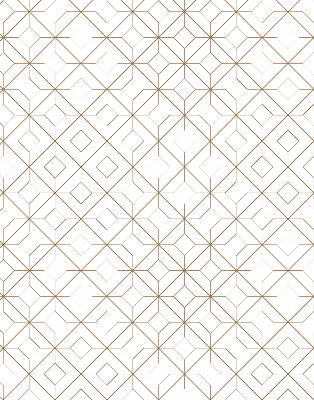 Fabric roller blind for window Brown pattern