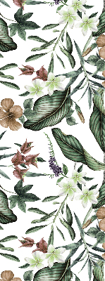 Blackout roller blind for window Exotic nature