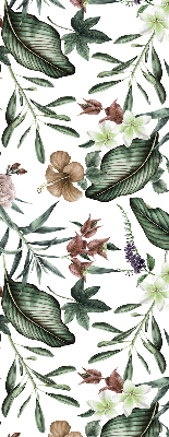 Blackout roller blind for window Exotic nature