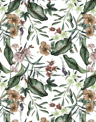 Blackout roller blind for window Exotic nature