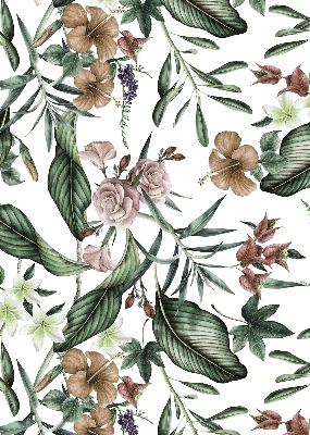 Blackout roller blind for window Exotic nature